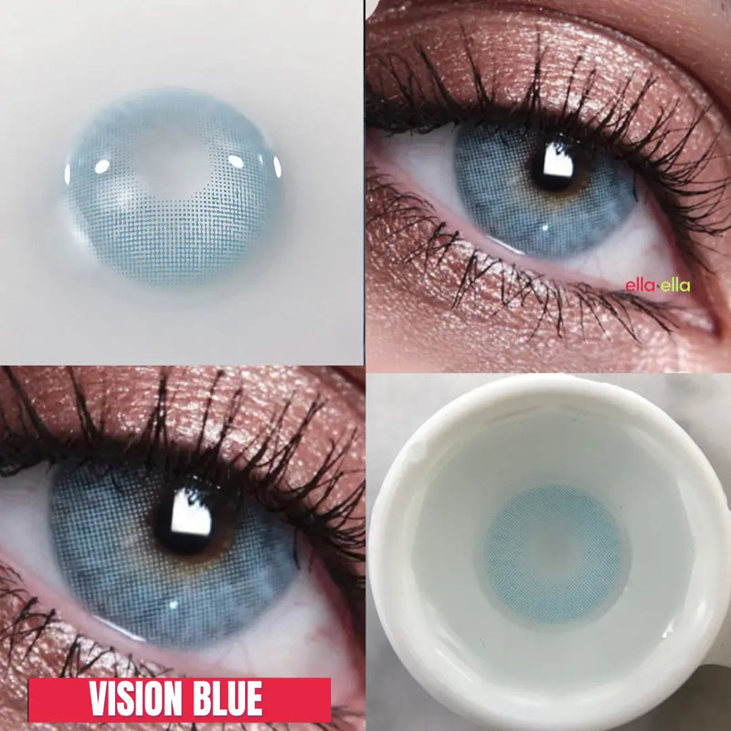 Lente de contato Anual - Vision Blue